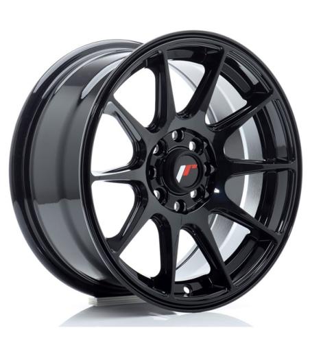 Jante JAPAN RACING JR11 15" x 7" 4x100 4x114,3 ET30 Gloss Black