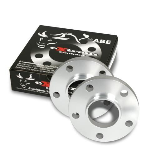 Jeu de 2 Cales 20mm pour BMW serie 6 type E63 / E64 de 2003 a 2010 avec centrage