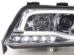 Paire de feux phares Daylight DRL Led Audi A6 C5/4B 1997-2001 Chrome