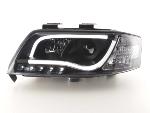 Paire de feux phares Daylight DRL Led Audi A6 C5/4B 1997-2001 Noir