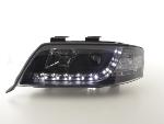 Paire de feux phares Daylight Led Audi A6 4B 1997-2001 Noir