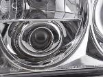 Paire de feux phares Design Mercedes Classe E W124 1985-1993 chrome