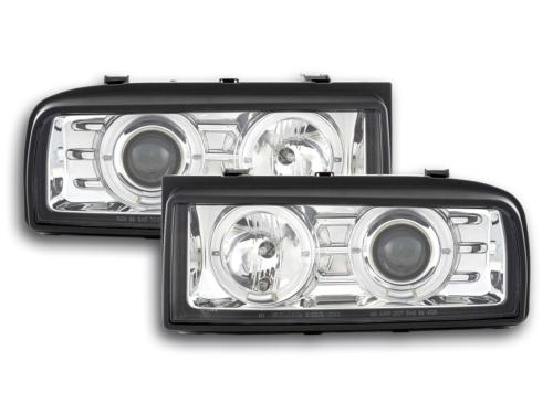 Paire de feux phares Design VW Corrado type 53i 87-95 chrome