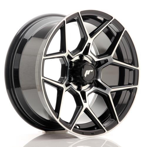 Jante JR Wheels JRX9 18x9 ET18 6x139.7 Gloss Black Machined Face