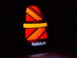 Paire de feux arriere Mini Cooper R56-R57-R58-R59 2006 a 2014 FULL Led Bar Fume