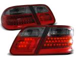 Paire de feux arriere pour Mercedes classe E W210 95-02 LED rouge fume