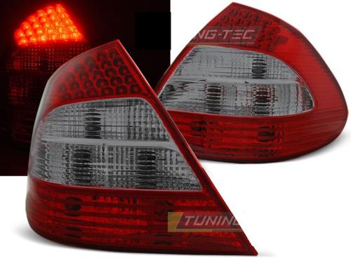 Paire de feux arriere Mercedes Classe E W211 02-06 LED rouge fume