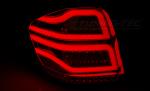 Paire de feux arriere Mercedes Classe M W164 de 2005 a 2008 FULL LED Rouge Fume