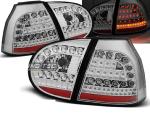 Paire de feux arriere VW Golf 5 03-09 chrome led