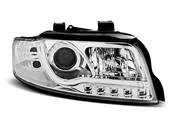 Paire de feux phares Audi A4 00-04 Daylight LTI DRL chrome led