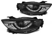 Paire de feux phares Mazda CX5 11-15 LED DRL Xenon noir