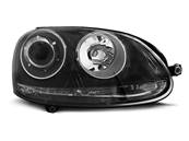 Paire de feux phares VW Golf 5 03-09 Design look R32 noir