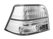 Paire de feux arriere VW Golf 4 97-03 cristal blanc