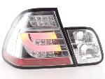 Paire de feux arrière BMW Serie 3 E46 Berline 1998 a 2001 Chrome Led