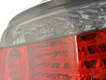 Paire feux arrière BMW Serie 5 E60 Berline 2008 a 2009 Rouge Fume Led