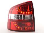 Paire feux arrière Skoda Octavia Break 1Z 2005 a 2012 Rouge Led