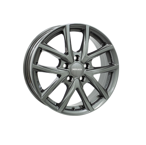 Jante 7x17 MONACO WHEELS 2 CL2 pour AUDI A1 de 05/2010 a 10/2018 Anthracite Dark