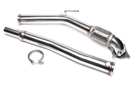 Downpipe Inox pour VW Passat CC de 2008 a 2015-1.8-2.0TFSI-76mm