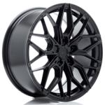 Jante JR Wheels JR46 18x8 ET20-45 - 5 trous sur mesures - Noir brillant