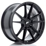 Jante JR Wheels JR21 19x8 ET20-40 - 5 Trous sur mesure - Noir Brillant