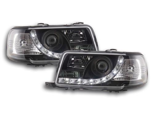 Paire de feux phares Daylight Led Audi 80 B4/8C 91-94 Noir