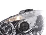 Paire de feux phares Daylight Led Mercedes Classe C W204 07-10 Chrome