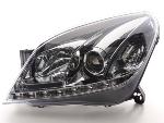 Paire de feux phares Daylight Led Opel Astra H 04-10 Chrome