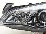 Paire de feux phares Daylight Led DRL Opel Astra J 5 Portes 09-12 chrome