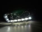 Paire de feux phares Daylight DRL Led VW Scirocco de 08-14 chrome