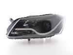 Paire de feux phares Daylight led VW Passat B7 3C de 10-14 Noir