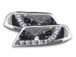 Paire de feux phares Daylight Led VW Passat B5/3BG 00-05 chrome