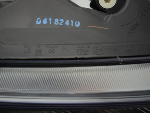 Feu phare droit Adaptable Opel Astra J de 2010 a 2015 Noir Halogene