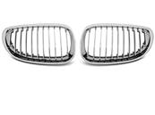 Paire grilles calandre BMW serie 5 E60/E61 de 07/2003 a 2010 Chrome