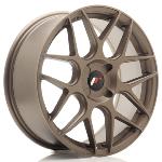 Jante JR Wheels JR18 18x7,5 ET20-40 - 4 trous sur mesure - Bronze matt