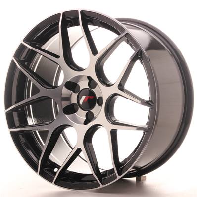 Jante JAPAN RACING JR18 19" x 9,5" Multi Perçage ET 35 Black Machined Face