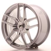 Jante JAPAN RACING JR25 18" x 8,5" Multi Perçage ET 20-40 Silver Machined Face