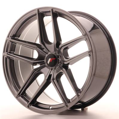 Jante JAPAN RACING JR25 20" x 10" Multi Perçage ET 20-40 Hiper Black