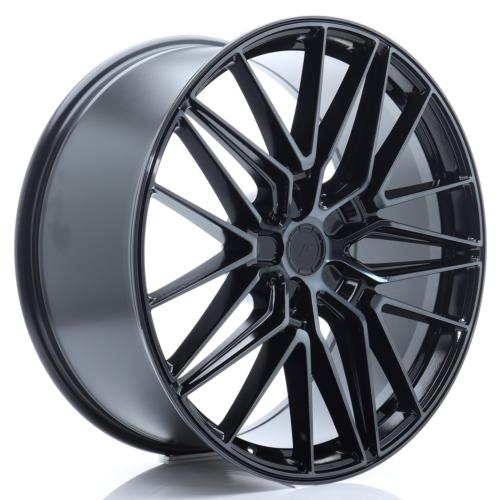 Jante JR Wheels JR38 22x10 ET20-57 Blank Black Brushedw/Tinted Face