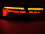 Paire de feux arriere Audi A5 de 2011 a 2016 FULL LED BAR Dyn Rouge Fume