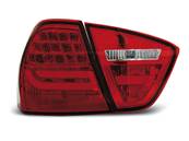 Paire de feux arriere BMW serie 3 E90 Berline 05-08 LED BAR rouge