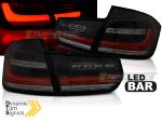 Paire de feux arriere BMW serie 3 F30 Berline 11-18 FULL LED BAR Noir Fume