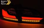 Paire de feux arriere Ford Fiesta MK8 de 2017 a 2021 FULL LED BAR Noir