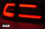 Paire de feux arriere VW Golf 7 13-17 FULL LED BAR Dyn Noir Blanc Rouge