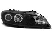 Paire de feux phares Mazda 6 02-07 Angel Eyes LED noir