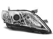 Paire de feux phares Toyota Camry 6 XV40 06-09 angel eyes chrome