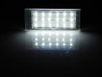 Paire feux de plaque Renault Twingo 2/Clio 3/4/Megane 2/3/Laguna 2/3 Led