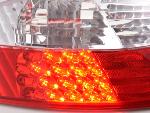 Paire de feux arrière Porsche Boxster 986 1996 a 2004 Rouge Chrome Led