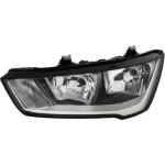 Feu phare avant gauche (conducteur) Audi A1 de 2015 a 2018 Halogene noir