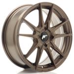 Jante JR Wheels JR21 17x7 ET20-40- 4x100/4x114,3 - Matt Bronze