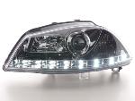 Paire de feux phares Daylight led DRL Seat Ibiza 3 6L 02-08 chrome